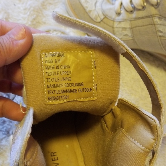 Cute wedge heel sneekers - Picture 4 of 5